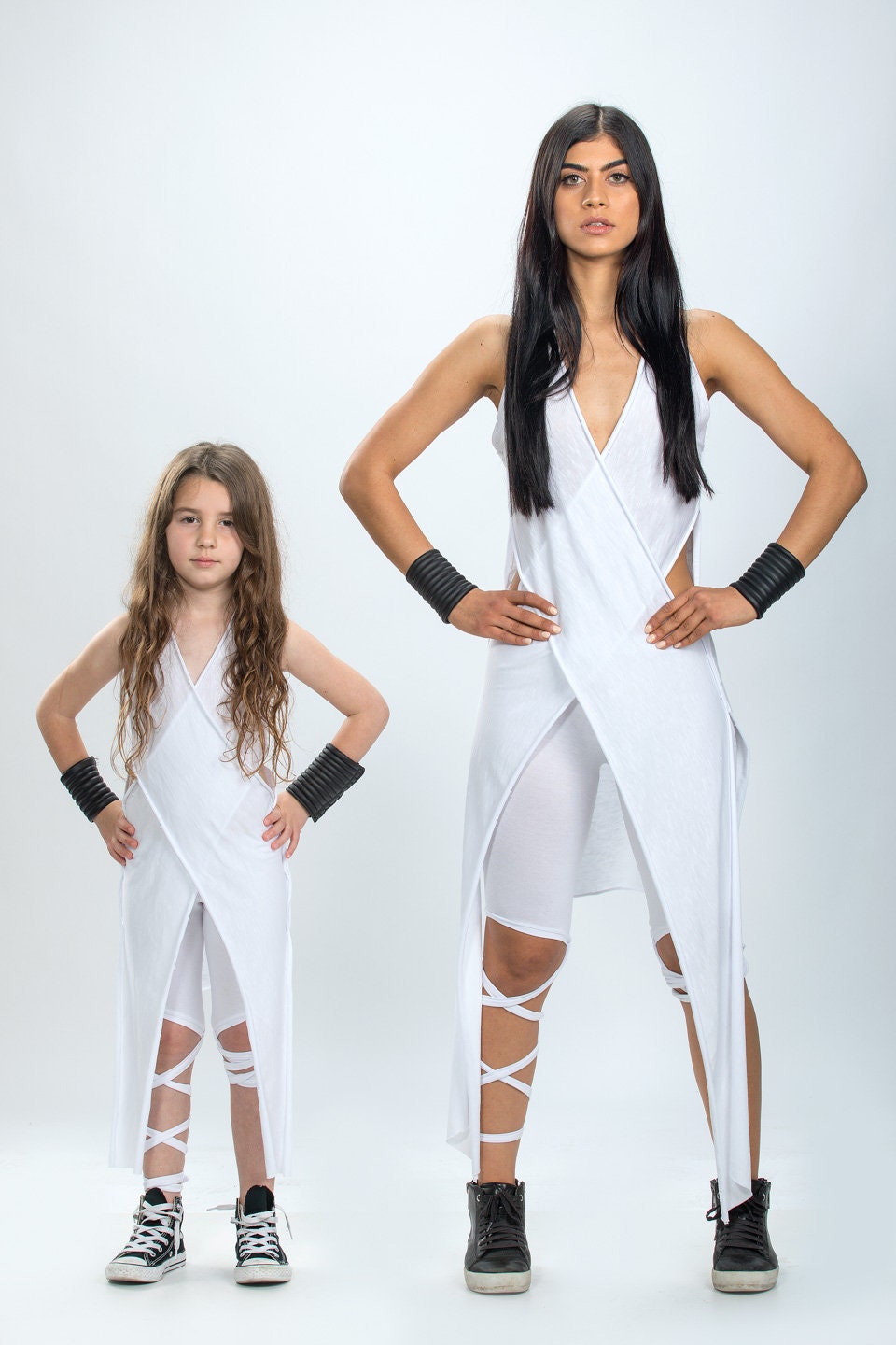 Girl's Asymmetric Tunic Top