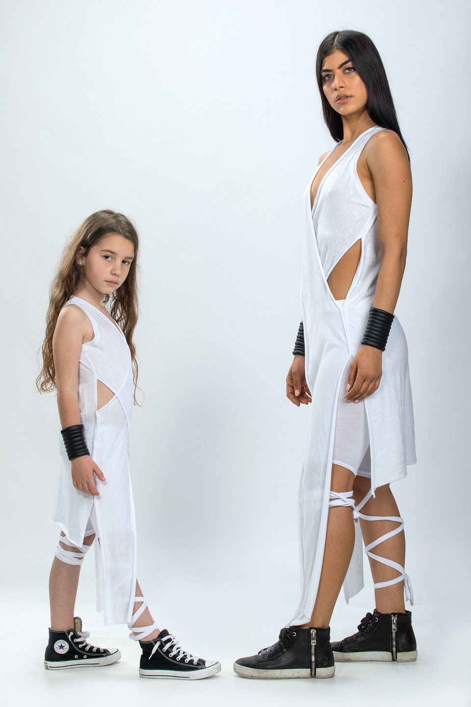 Girl's Asymmetric Tunic Top