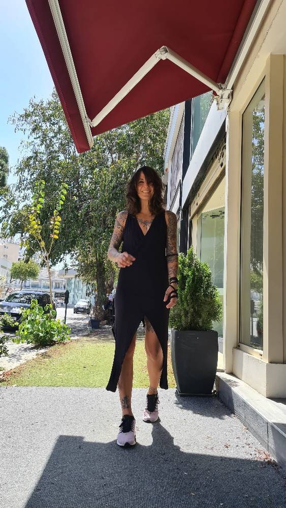 Asymmetric Women's Casual Dress