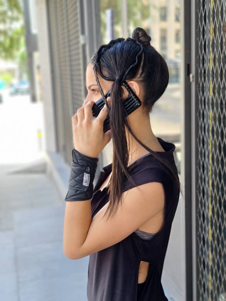 Faux Leather Hand Bracelets