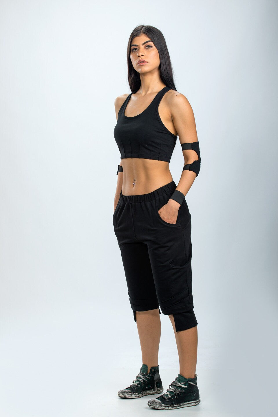 Women's Cargo Capri Pants