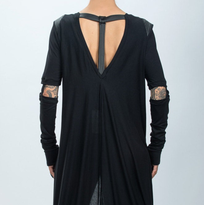 New Extra Long Asymmetric Cardigan
