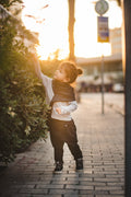 Kids Pleated Drop Crotch Pants