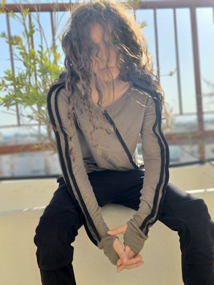 Boys Sweater with Thumb Holes