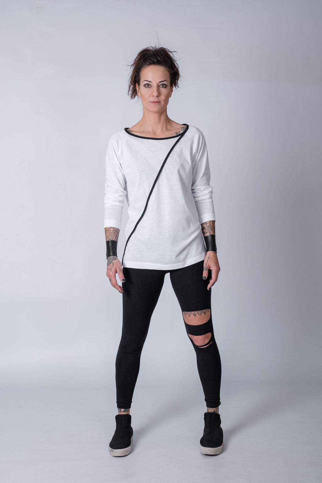 Edgy Long Sleeve Women's Top