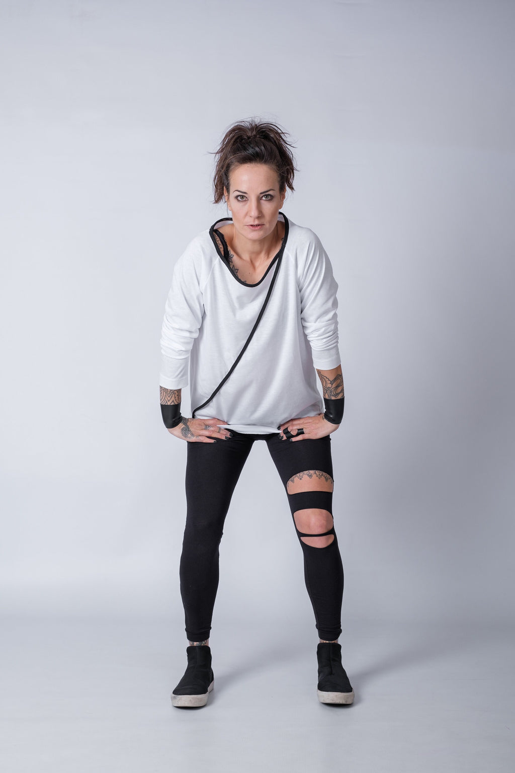 Edgy Long Sleeve Women's Top