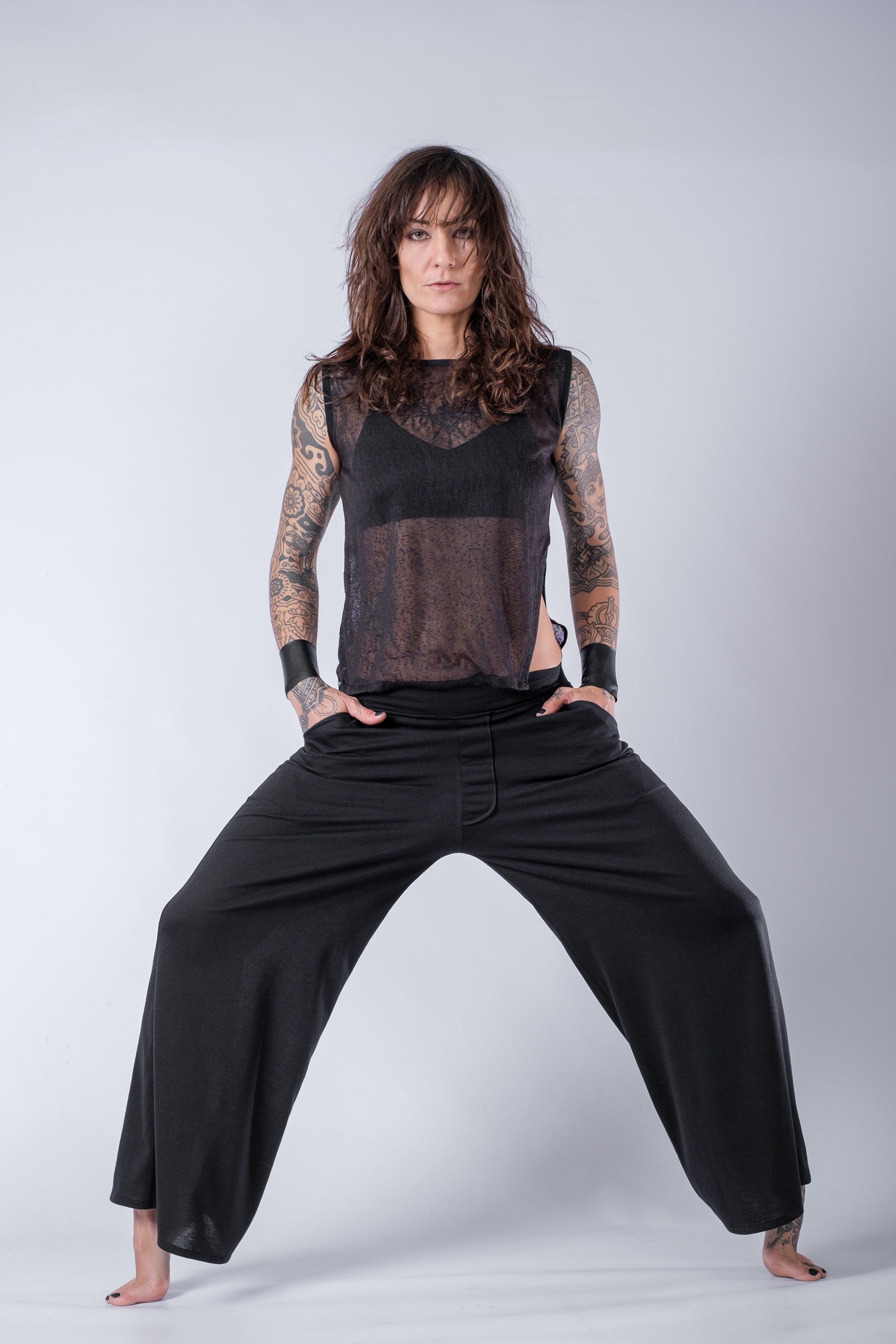 Cotton Loose Wide Leg Pants
