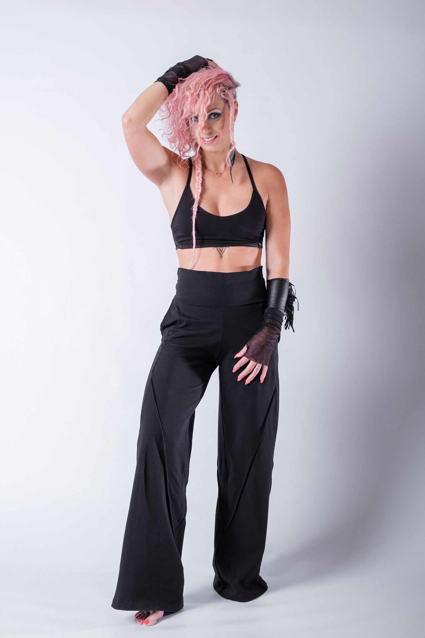 High Waist Wide Leg Pant