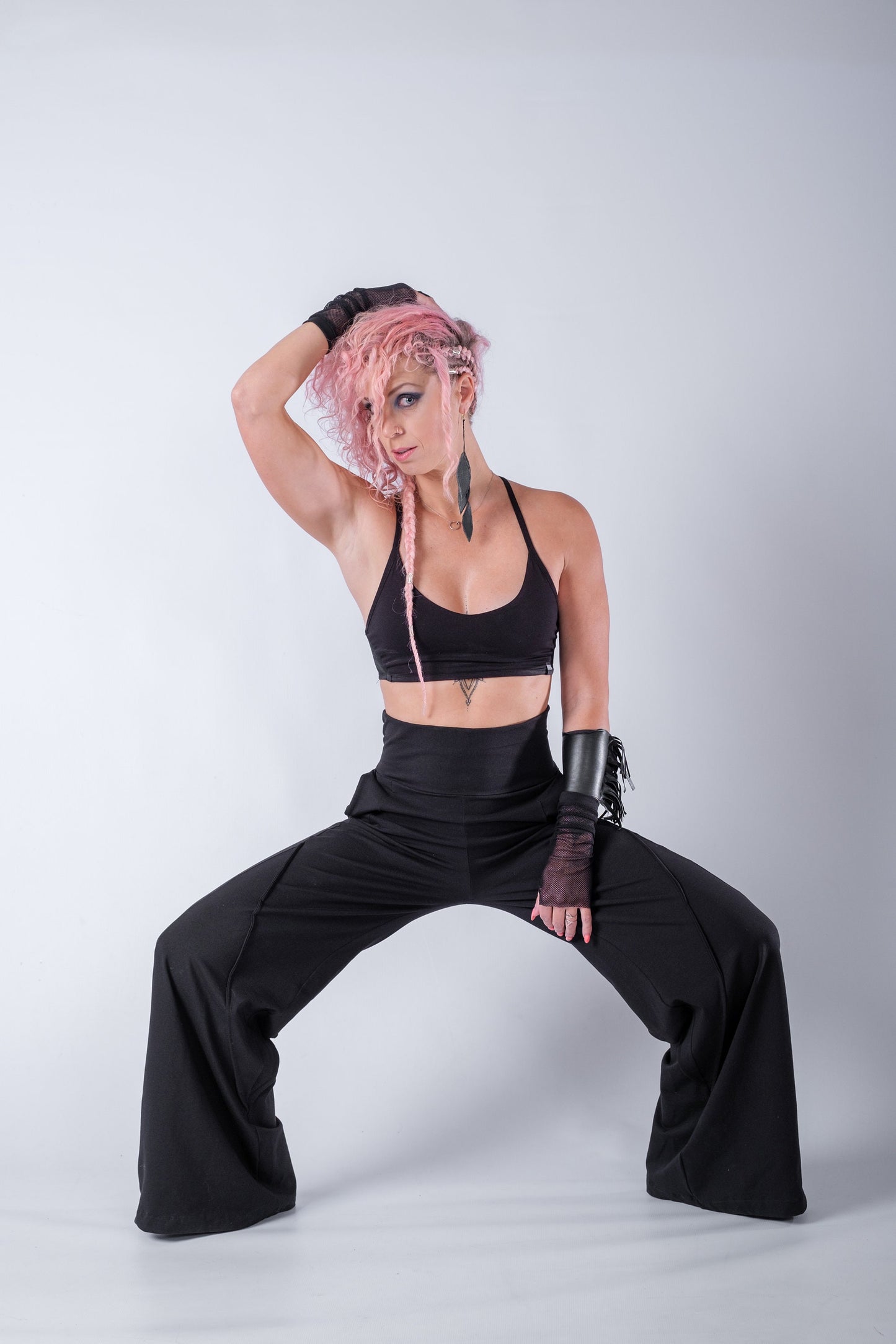 High Waist Wide Leg Pant