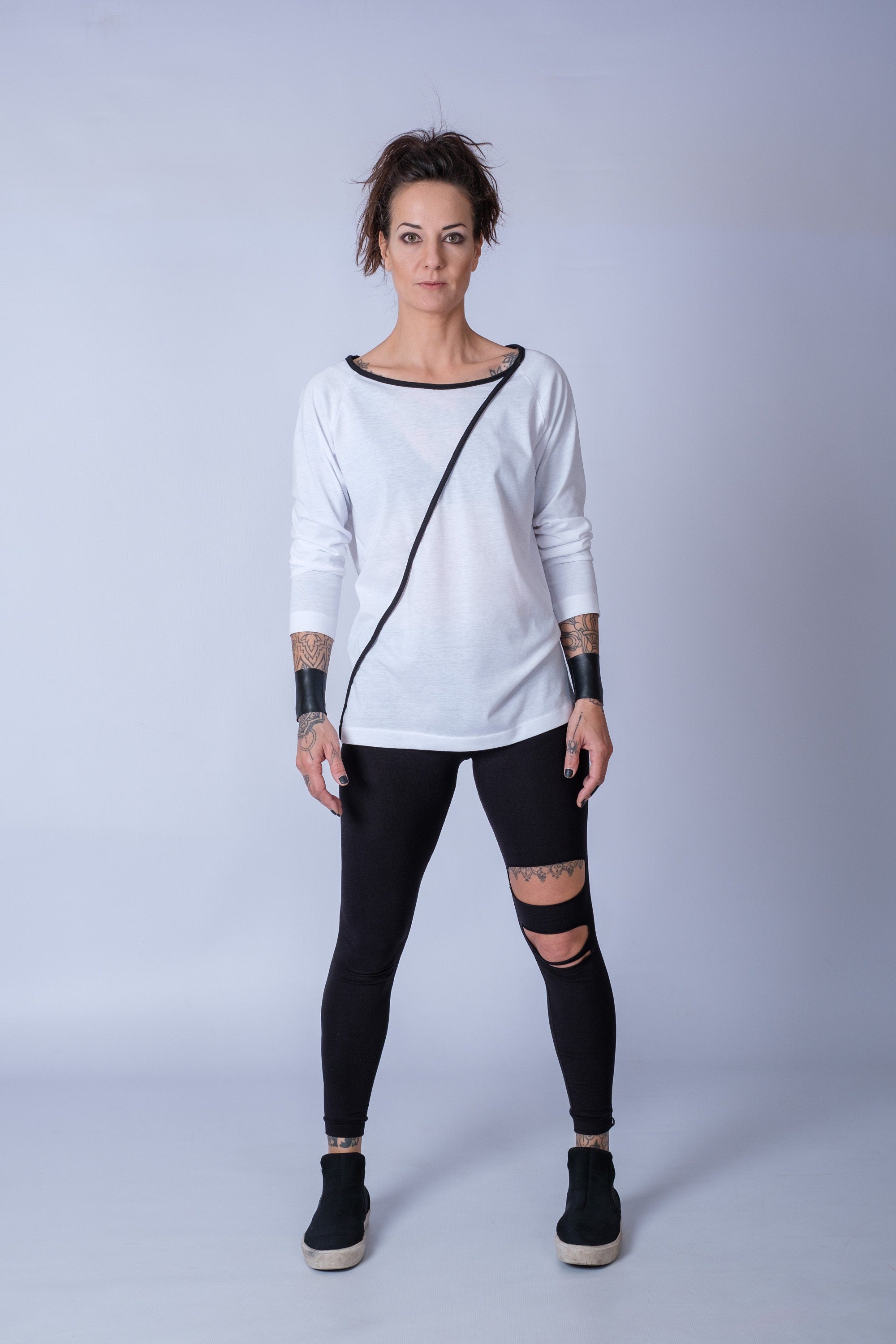 Basic Ripped Leggings