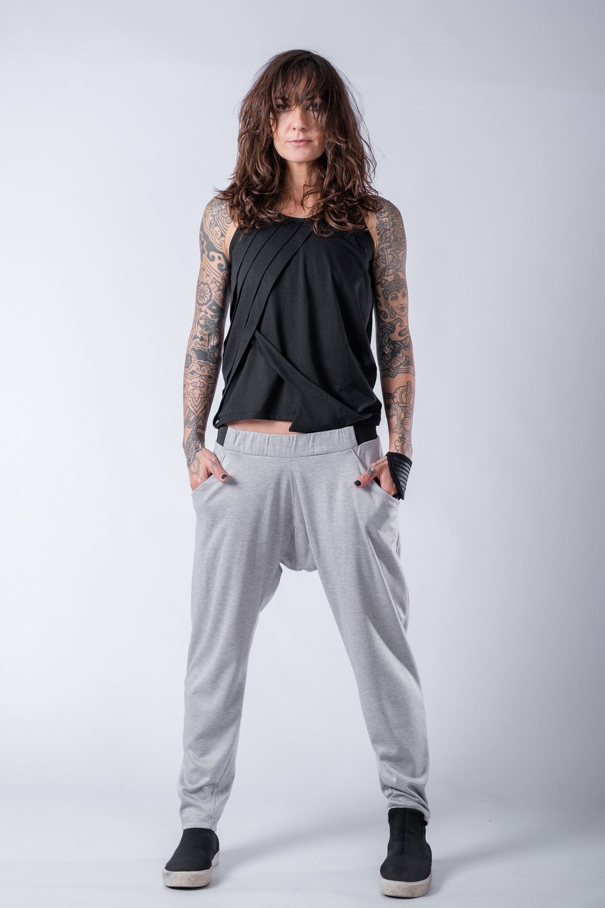 Casual Drop Crotch Pants