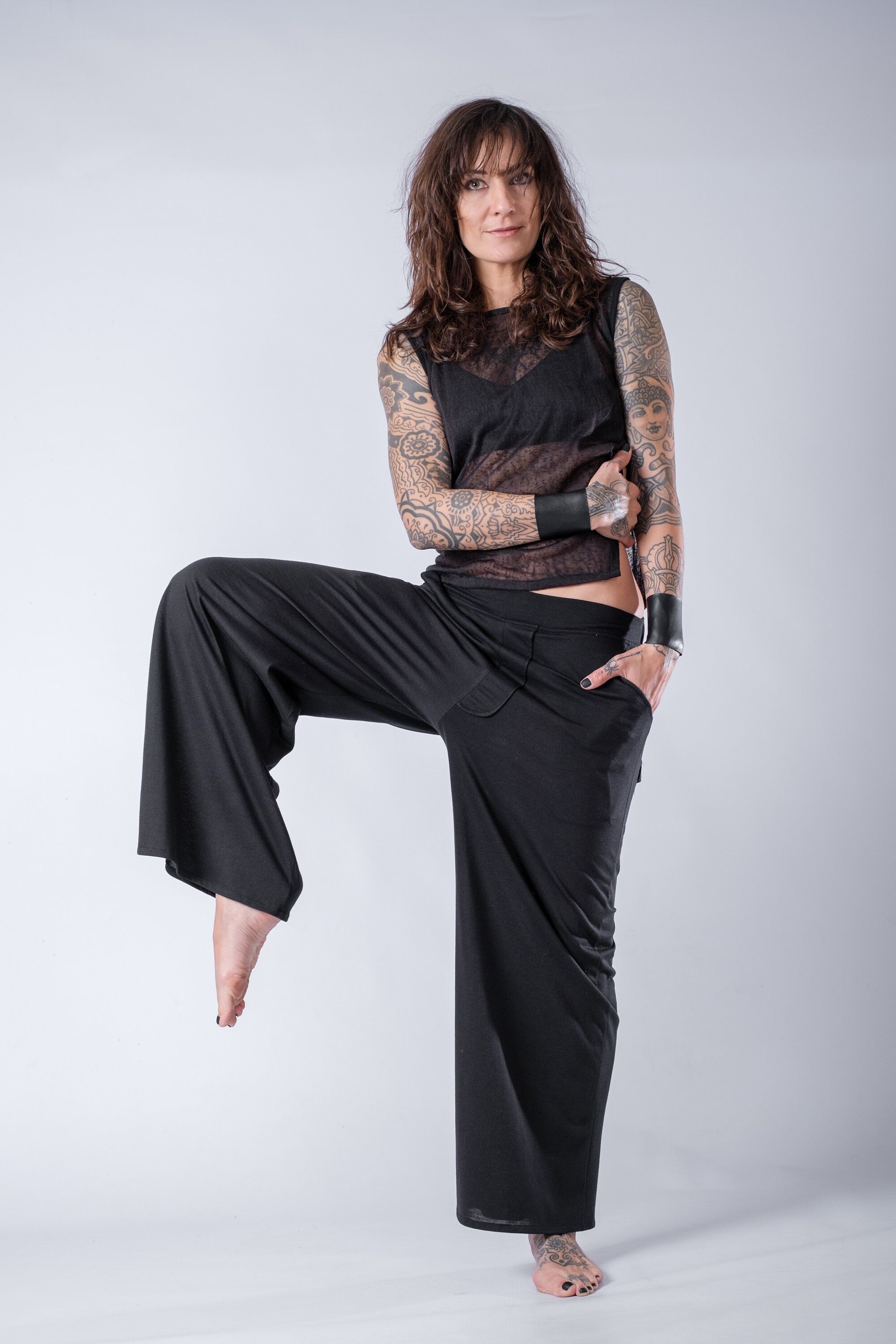 Cotton Loose Wide Leg Pants