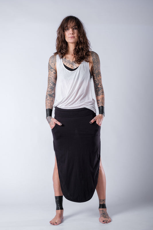 Double Side Split Skirt