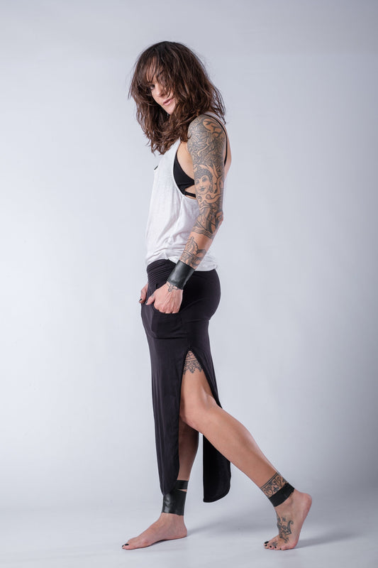 Double Side Split Skirt