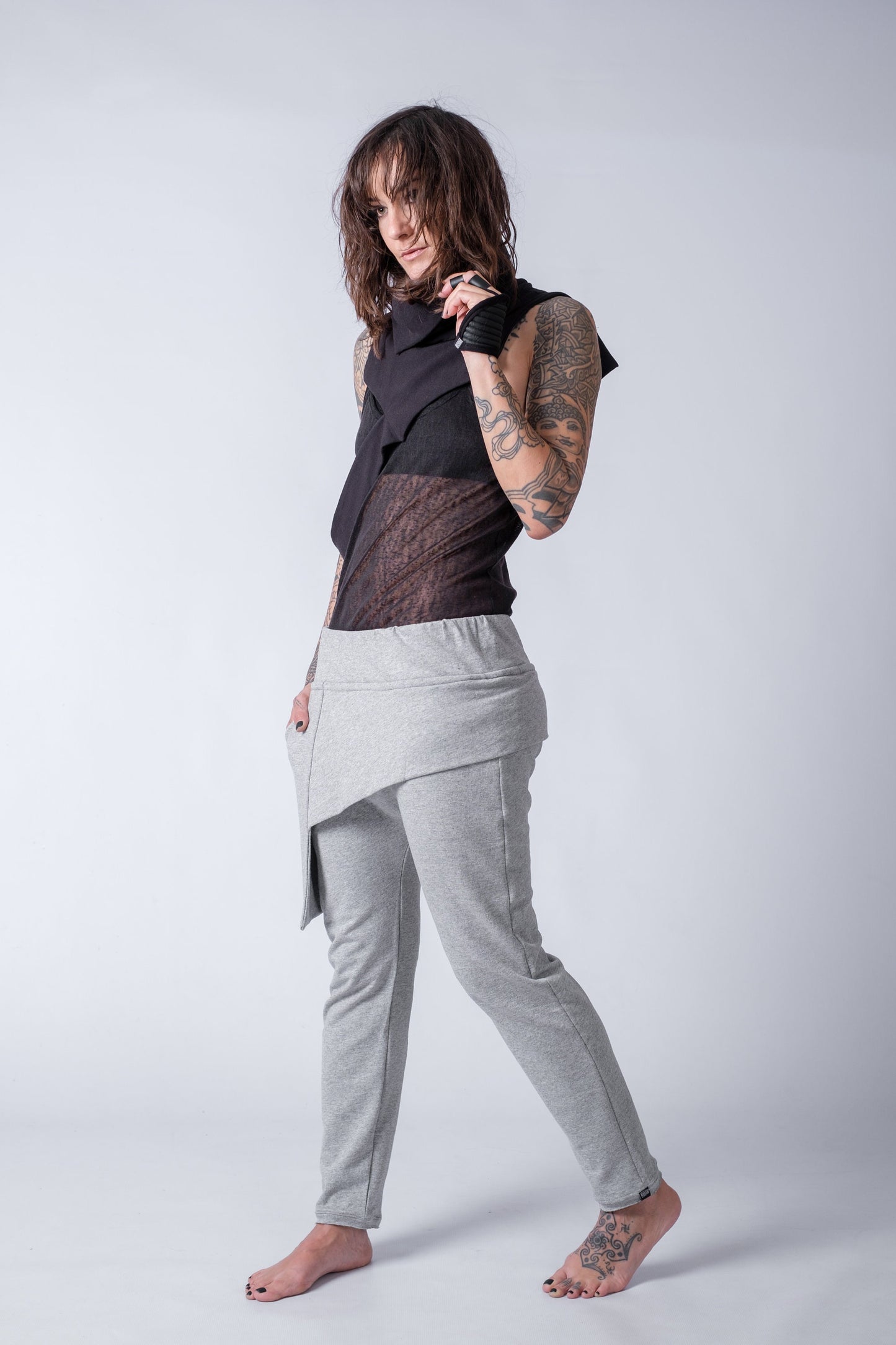 Drop Crotch Cargo Pants