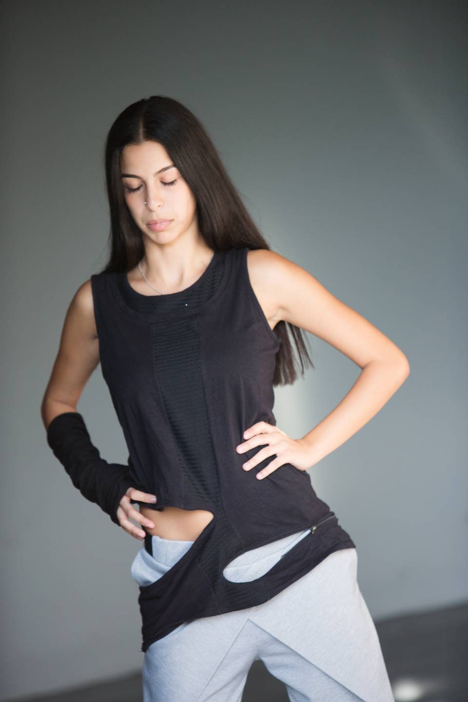 Side Zip Tank Top