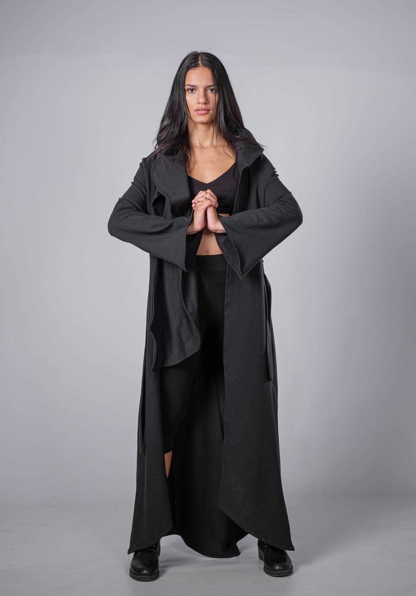 Women's Loose Cotton Trench Coat