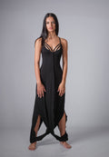 Futuristic Backless Long Dress