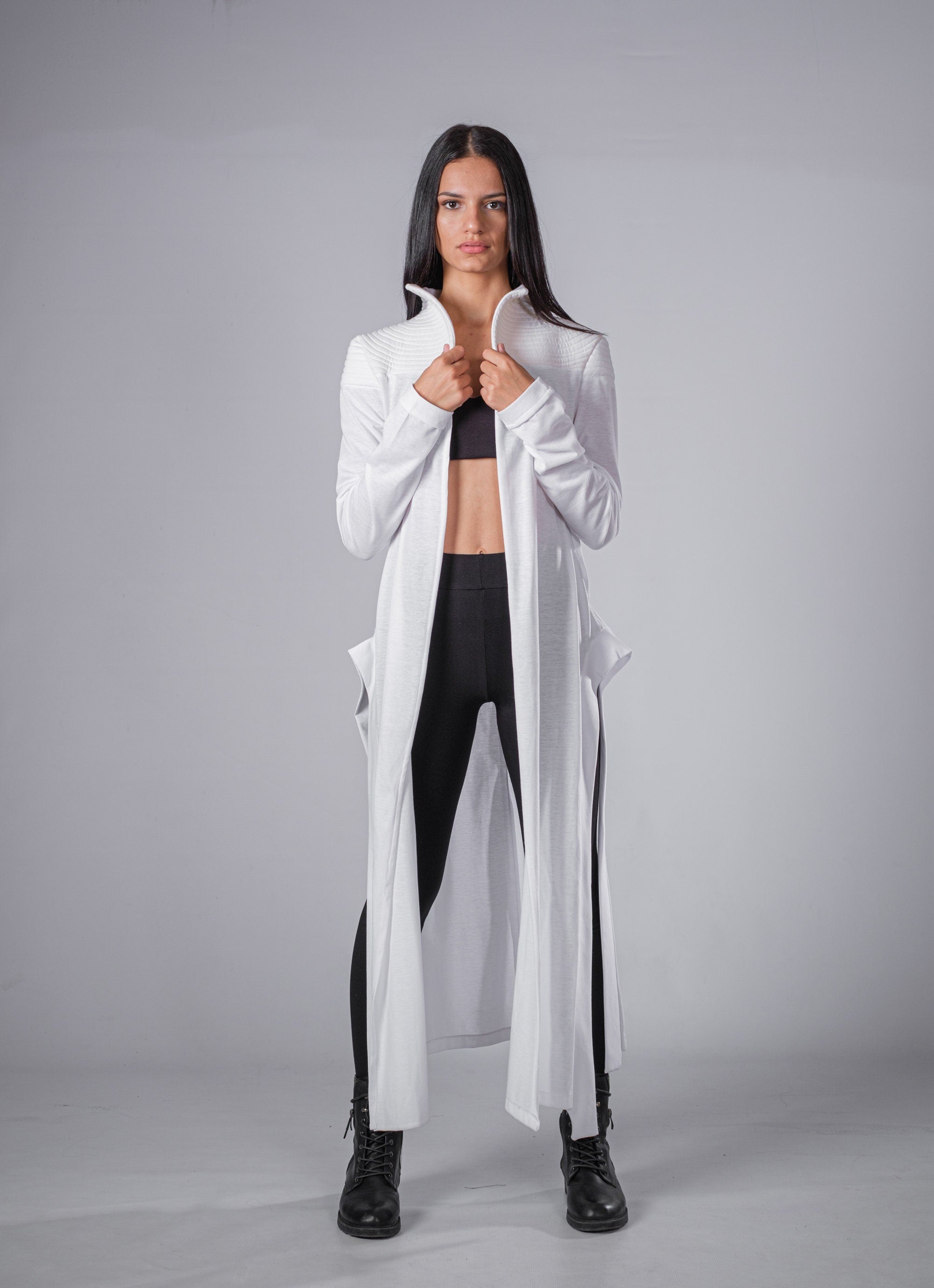 Avant Garde Asymmetric Cardigan