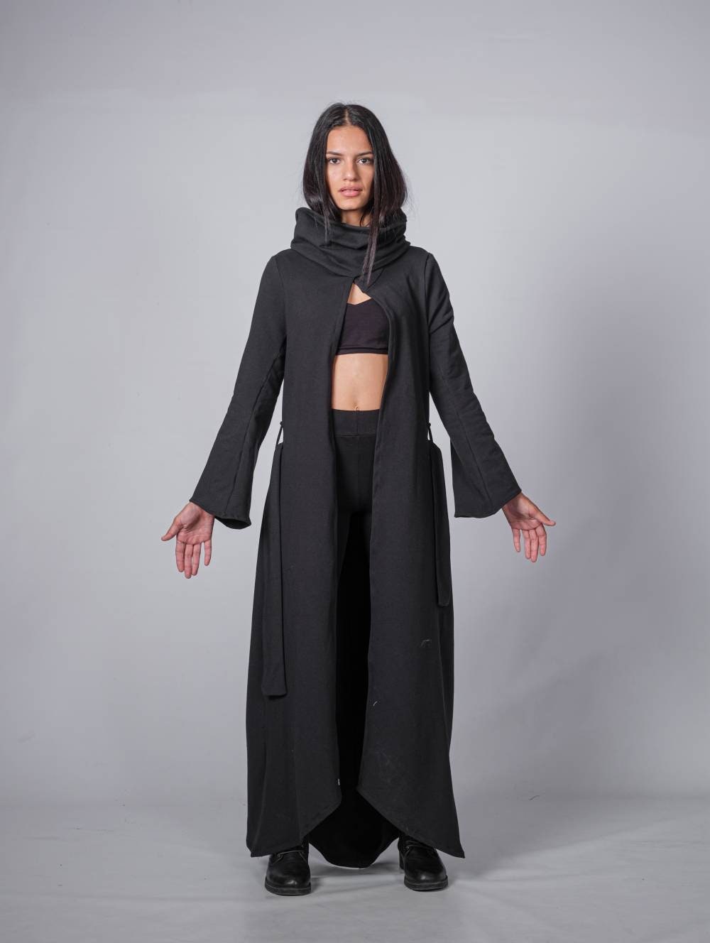 Women's Loose Cotton Trench Coat