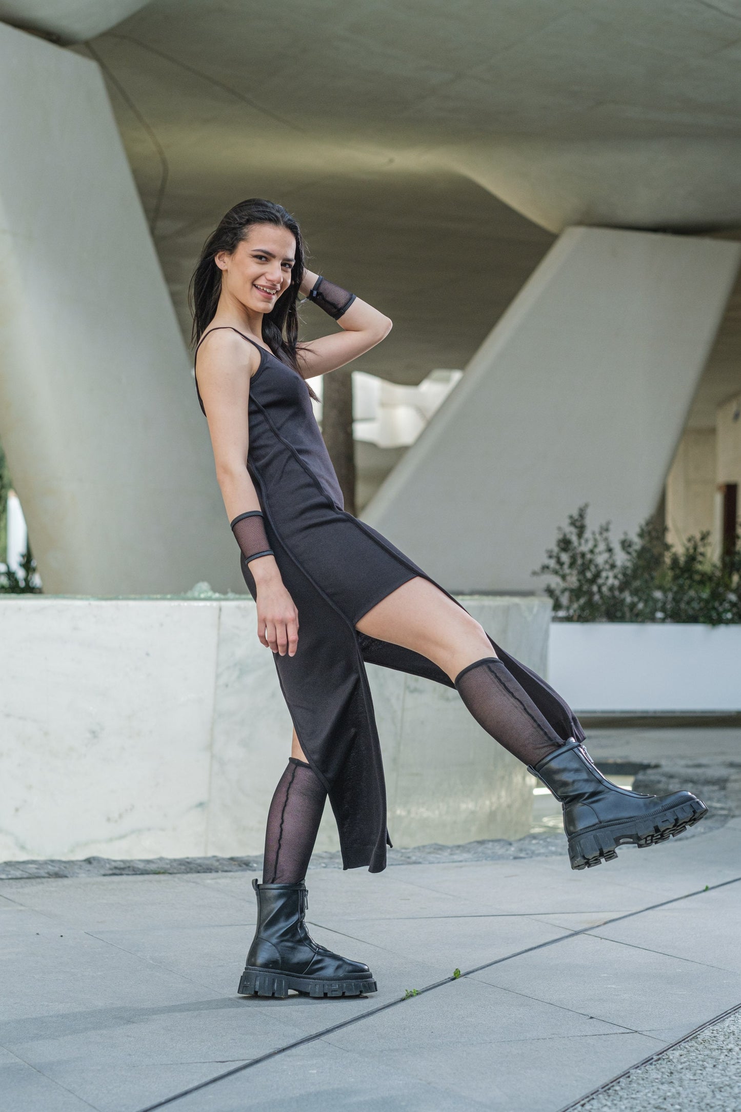 New Maxi Asymmetric Dress