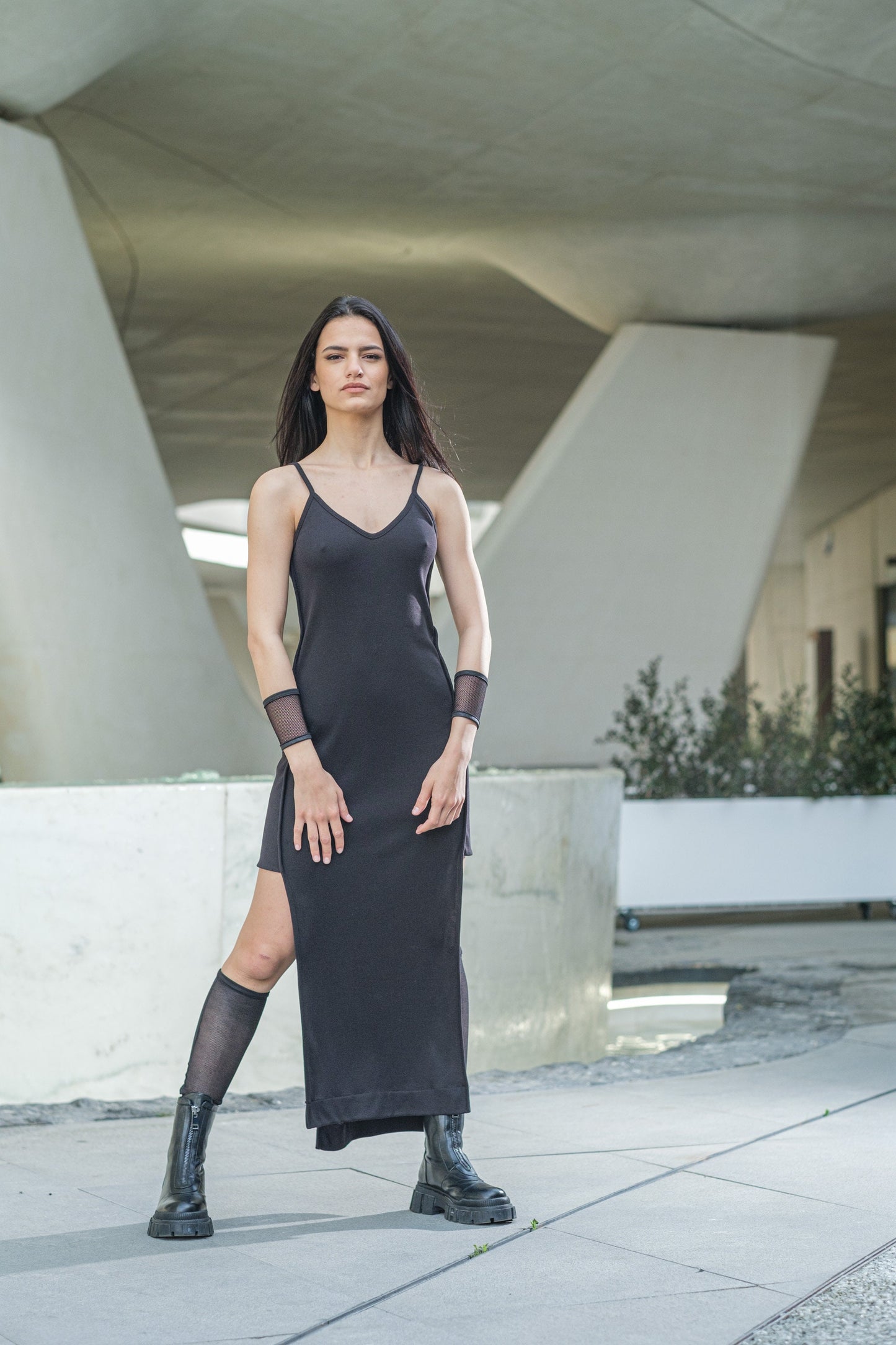 New Maxi Asymmetric Dress