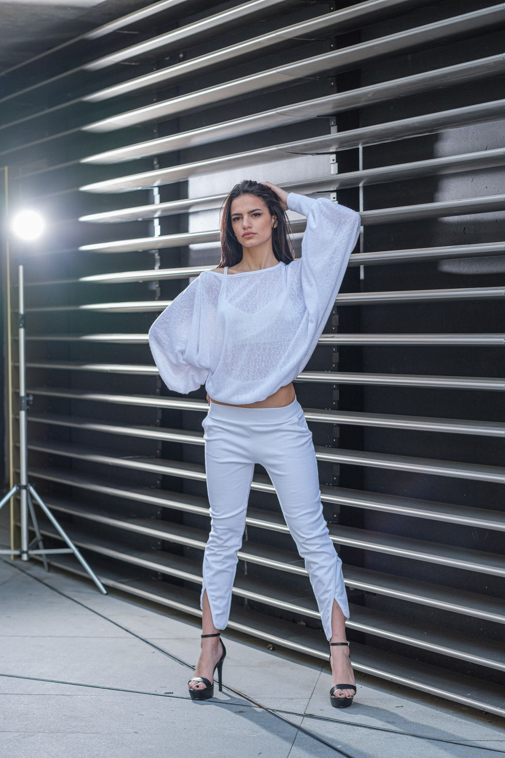 Oversized Off The Shoulder Top