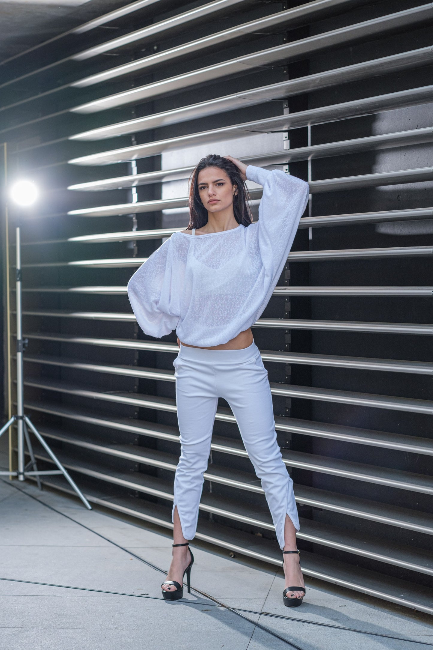 Oversized Off The Shoulder Top