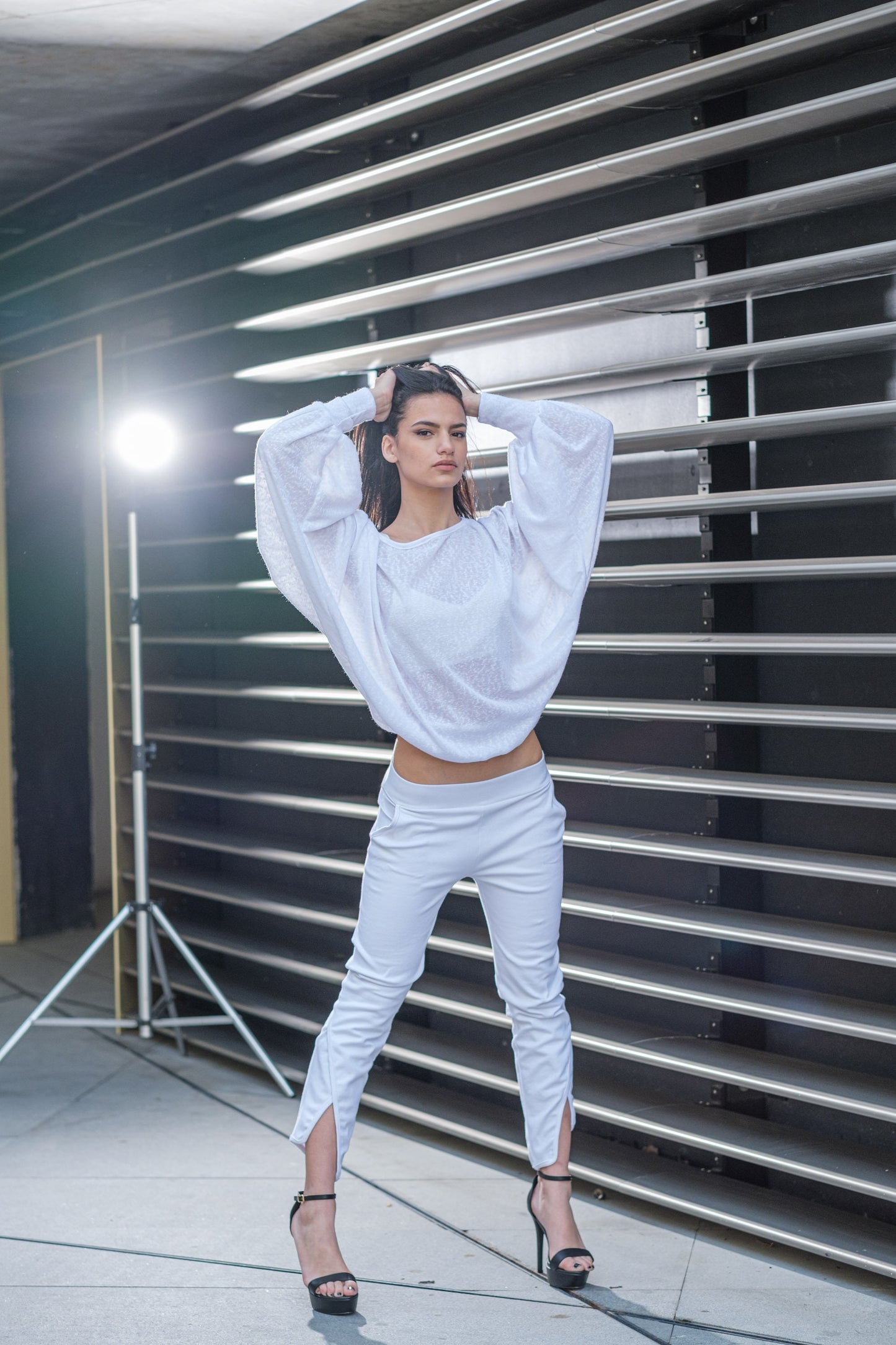 Oversized Off The Shoulder Top