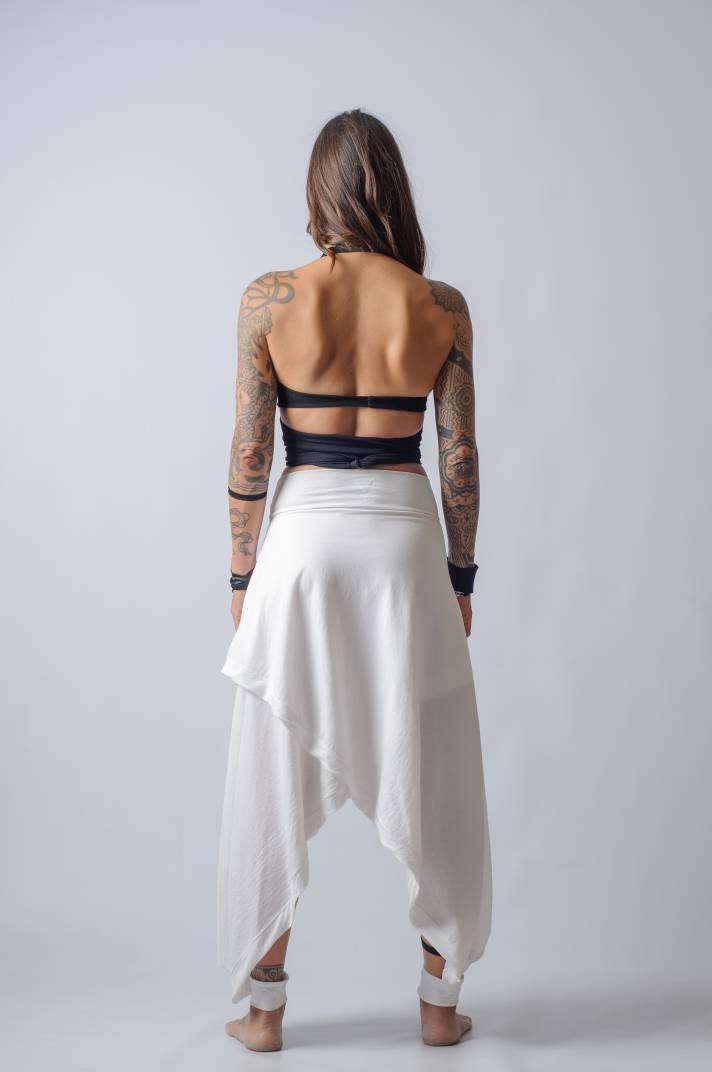 NEW Asymmetric Wide Leg Pants and Skirt