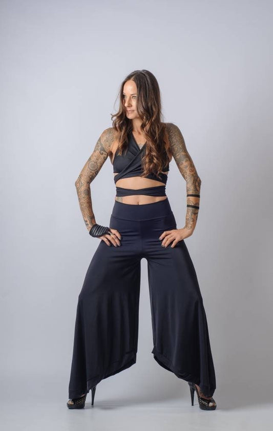 Extravagant High Waist Wide Leg Pants