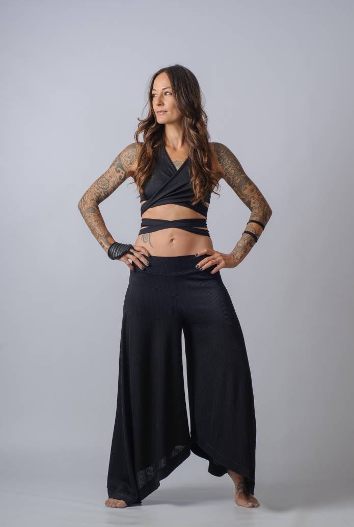 Extravagant High Waist Wide Leg Pants