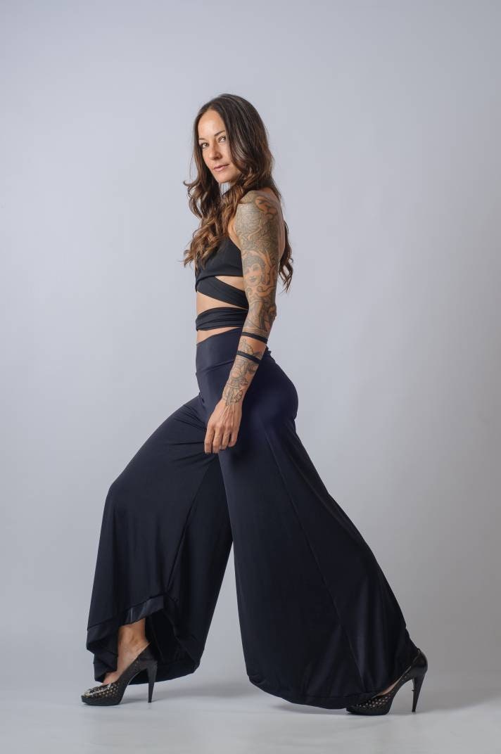 Extravagant High Waist Wide Leg Pants