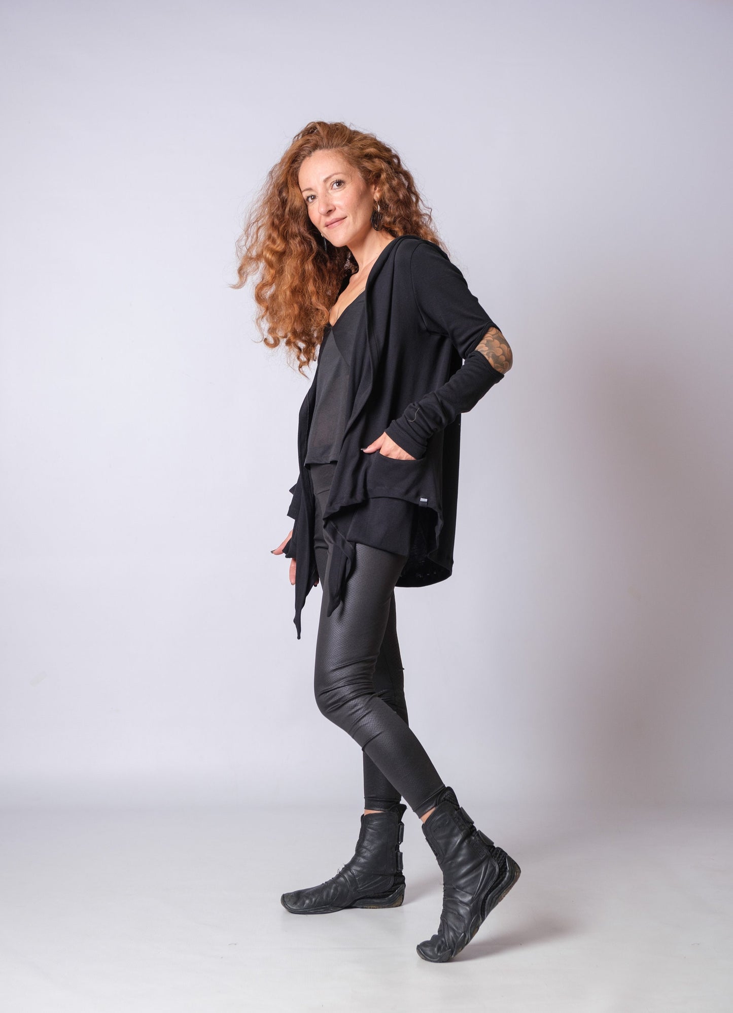 Black Cyberpunk Hoodie