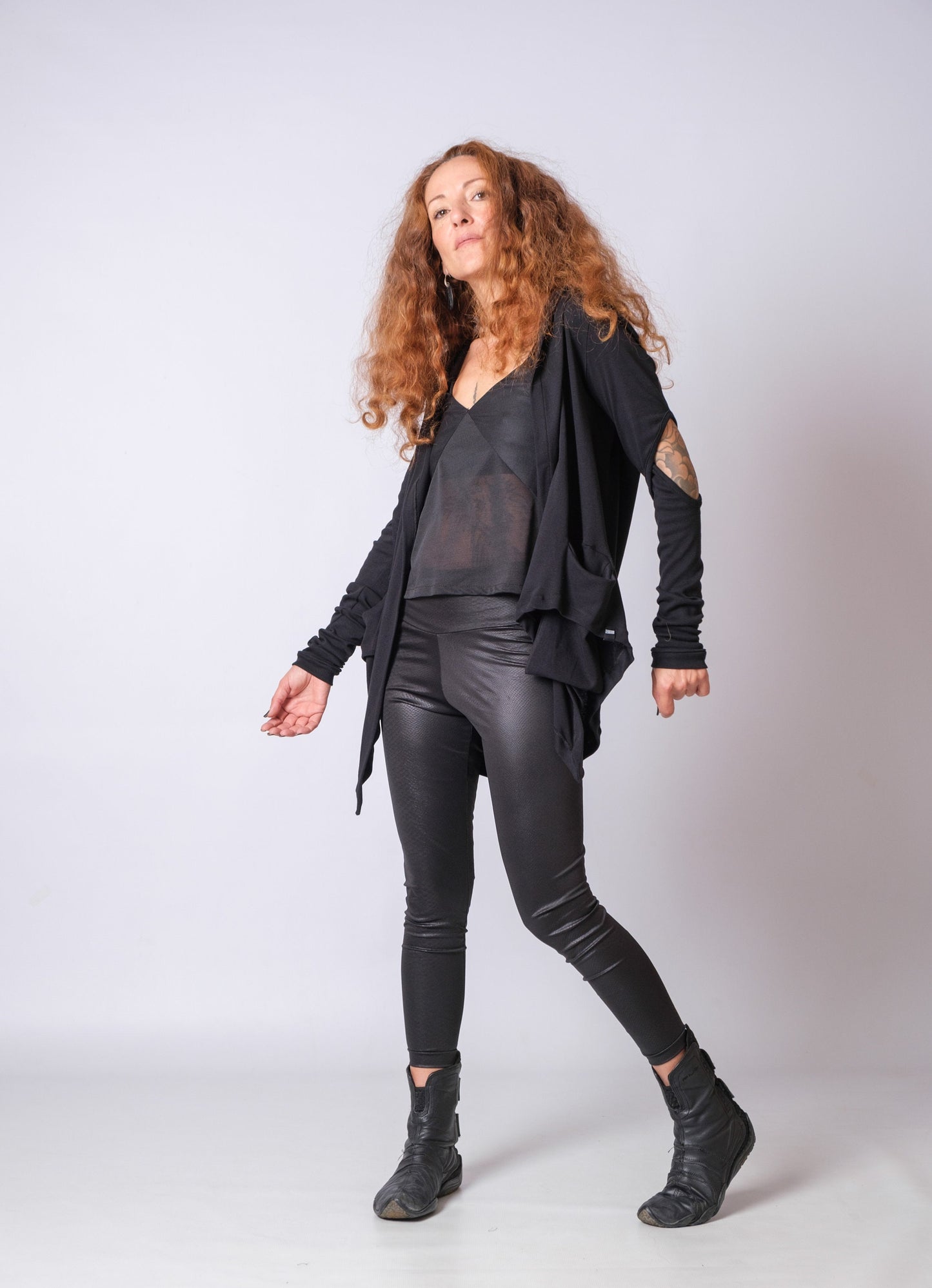 Black Cyberpunk Hoodie