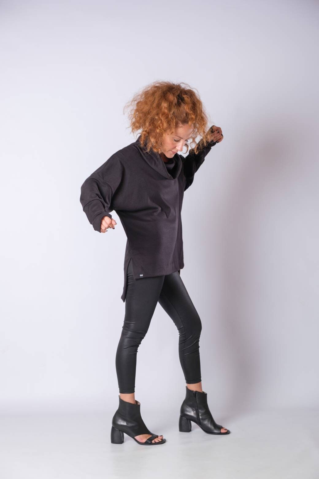 Oversized Turtleneck Sweater