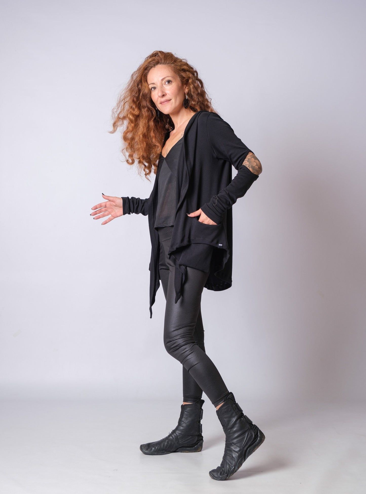 Black Cyberpunk Hoodie