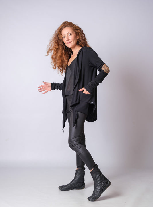 Black Cyberpunk Hoodie