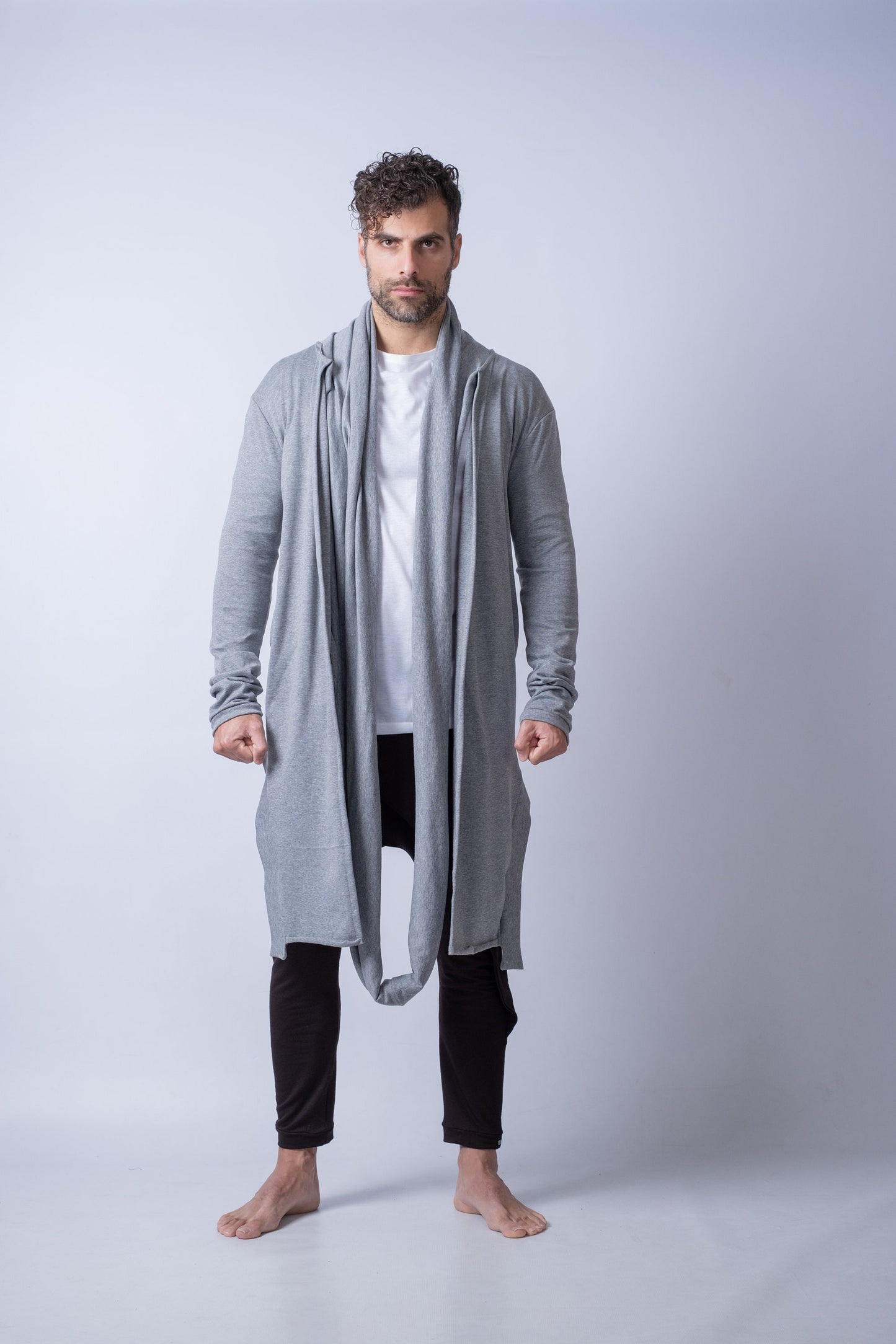 Men's Long Cardigan