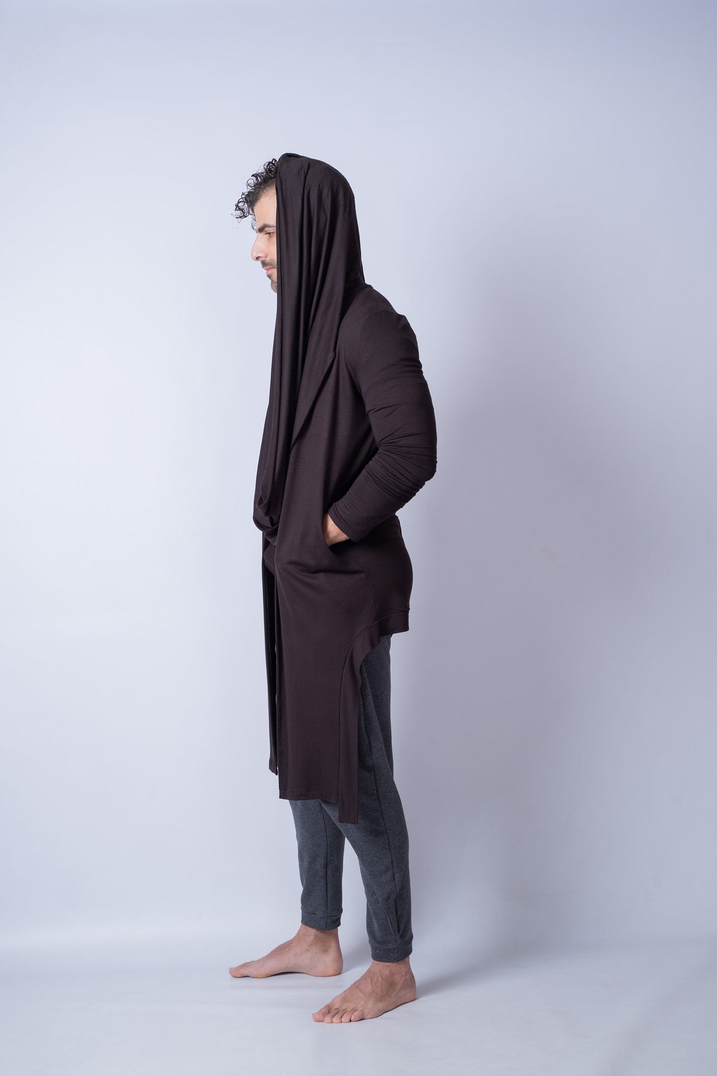 Men's Long Cardigan