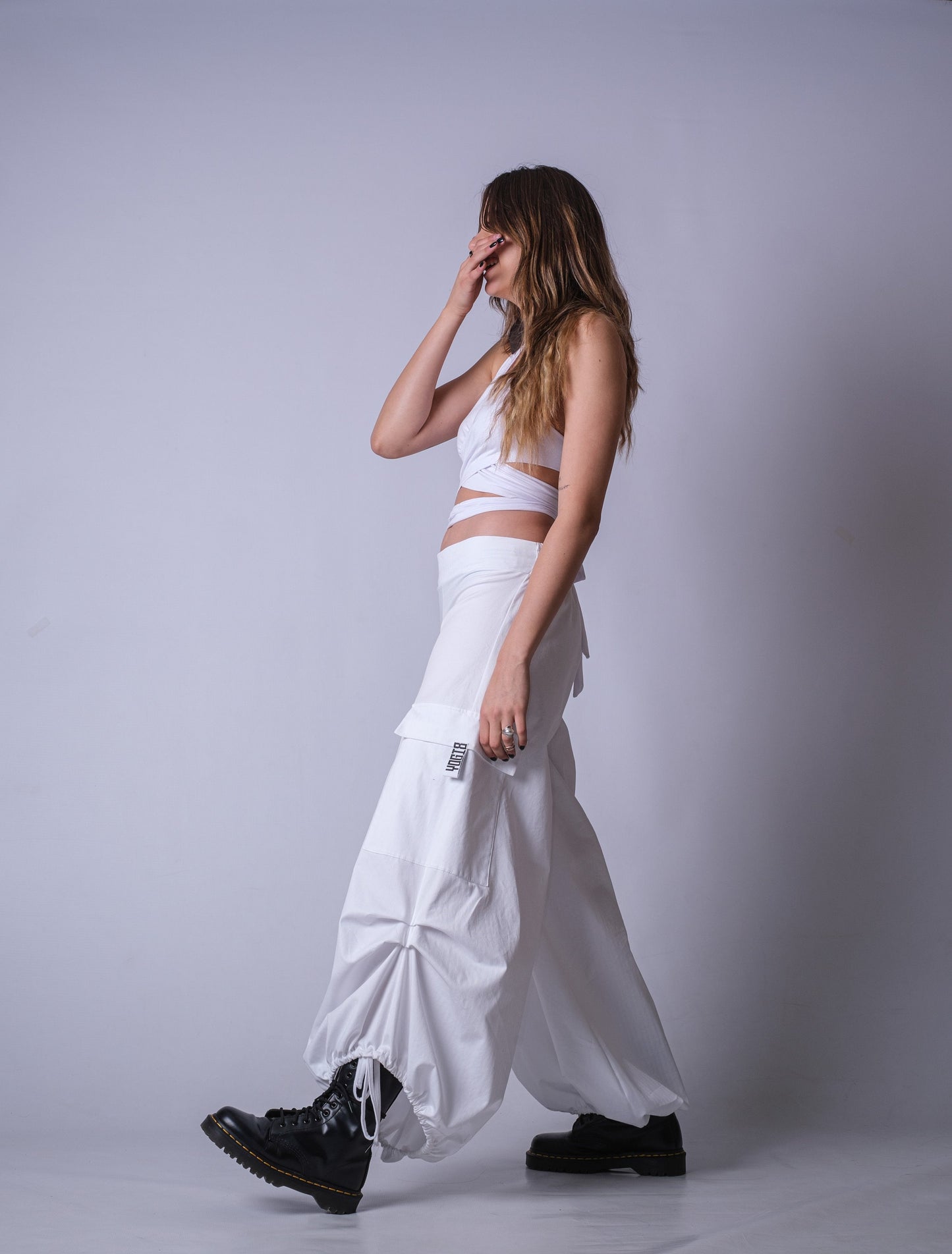 The Brat Wide Leg Cargo Pants