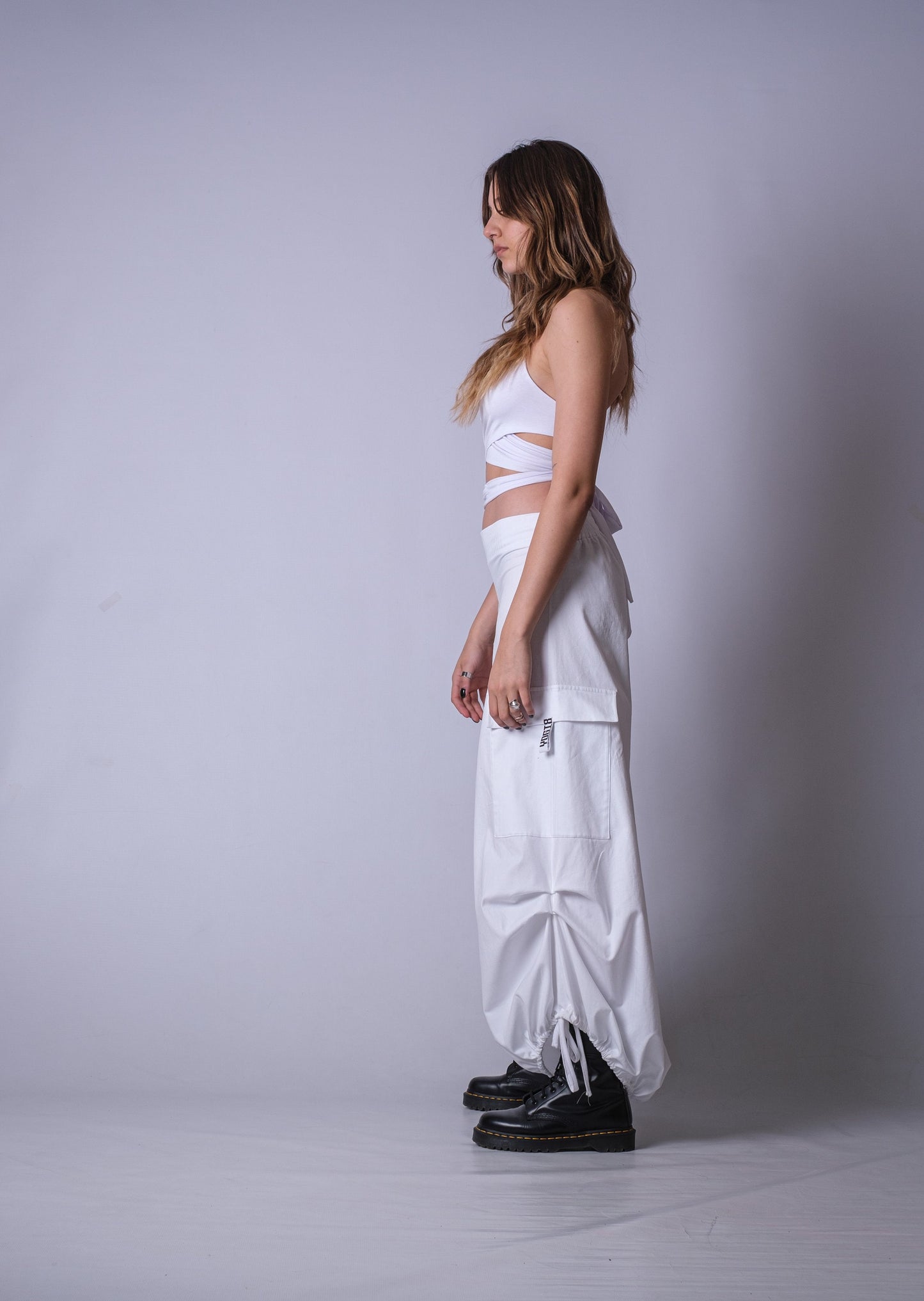 The Brat Wide Leg Cargo Pants