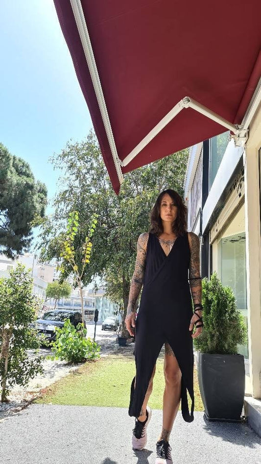 Asymmetric Women's Casual Dress