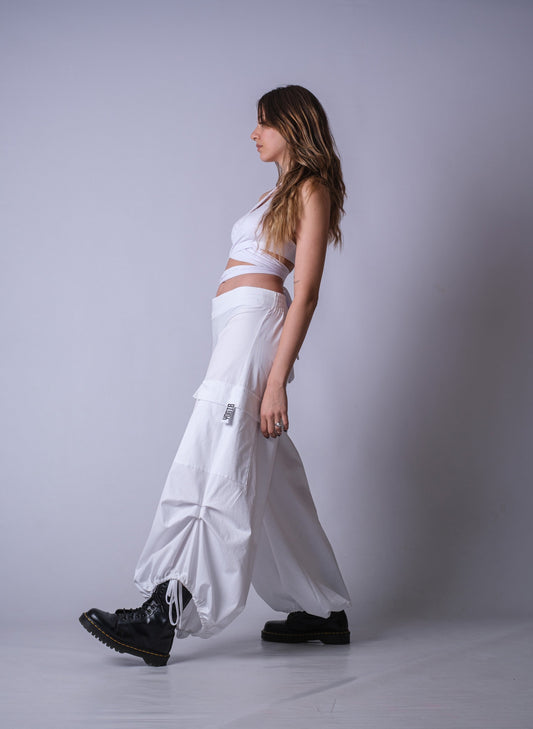 The Brat Wide Leg Cargo Pants