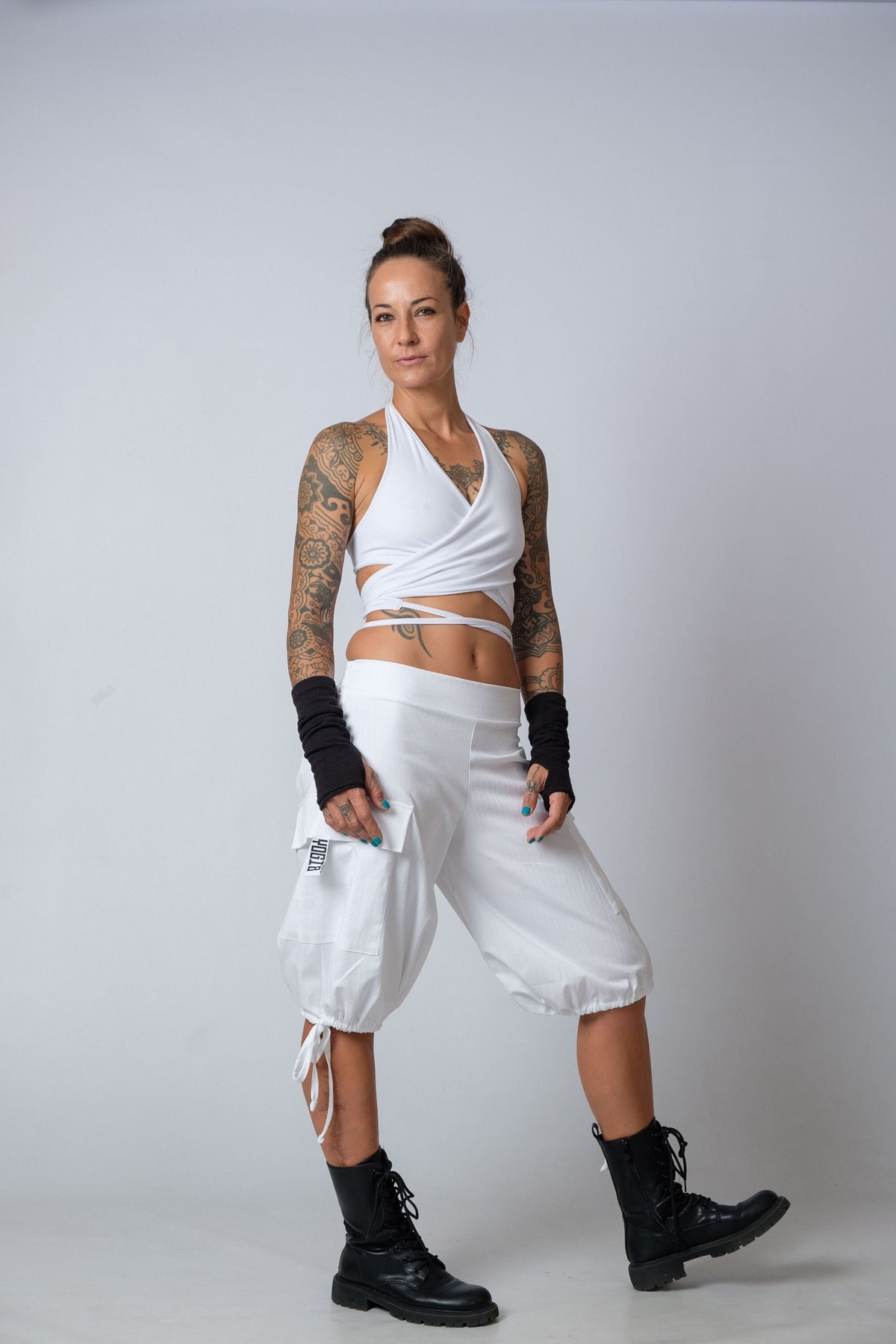 V Neck Wrap Top