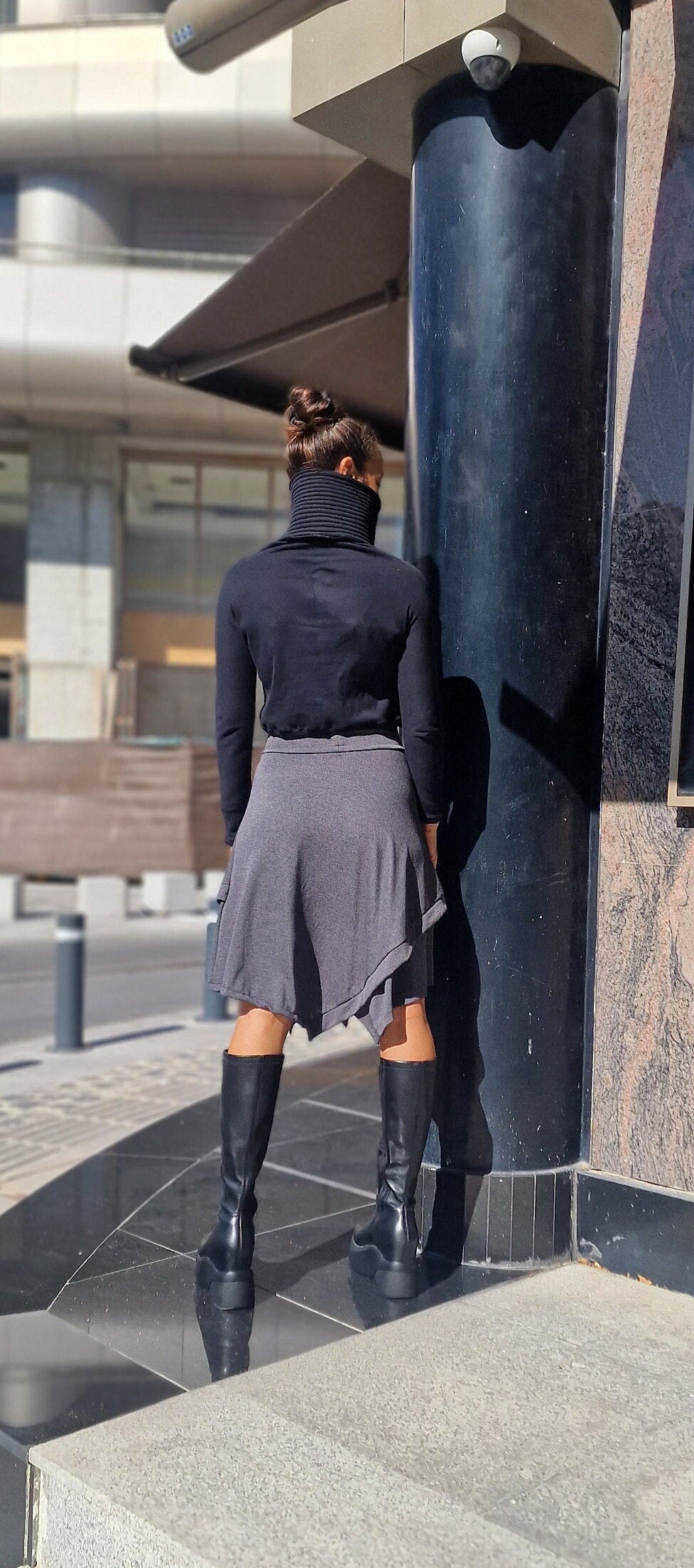 Asymmetrical Extravagant Skirt