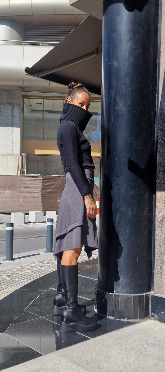 Asymmetrical Extravagant Skirt