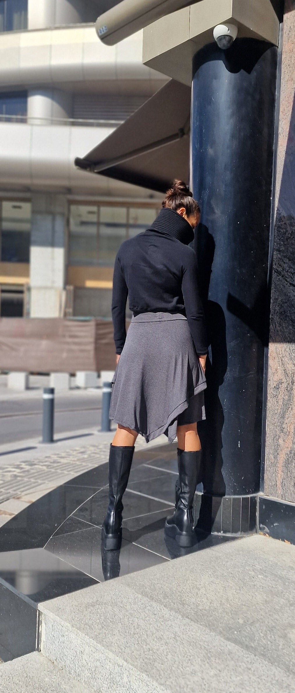 Asymmetrical Extravagant Skirt