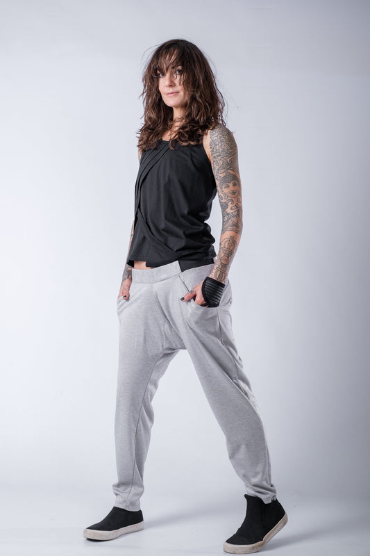 Casual Drop Crotch Pants