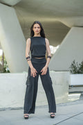 Women's Loose Cotton Cargo Pants